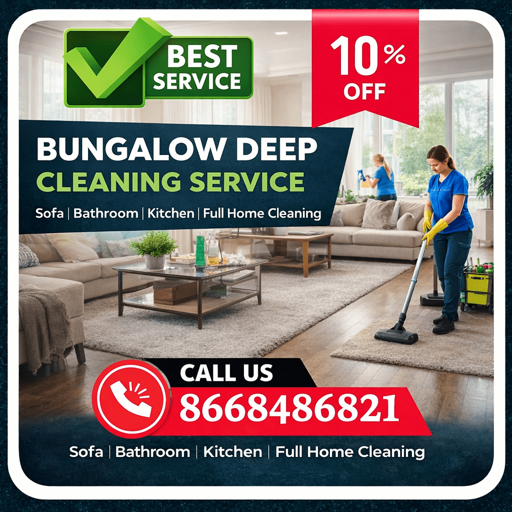Bungalow Deep Cleaning Service in Mumbai