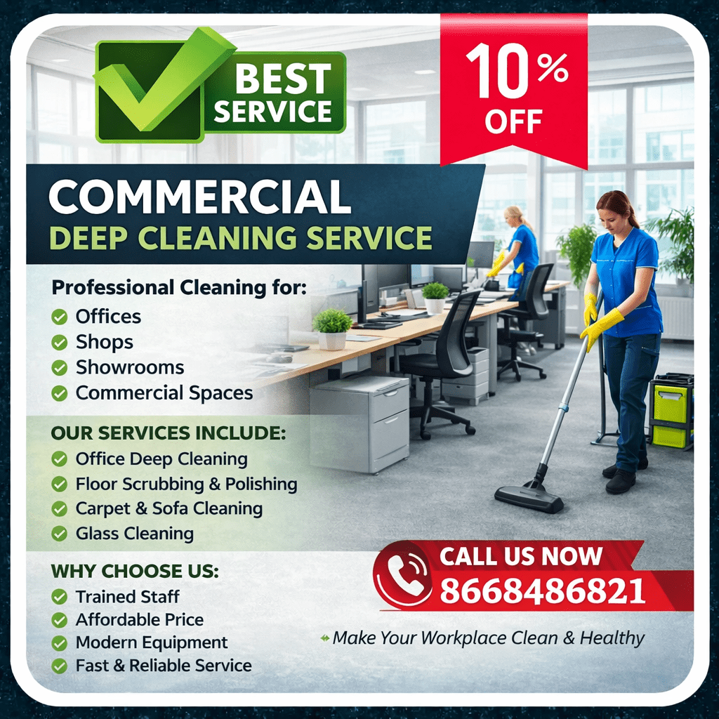 Commercial Deep Cleaning Service in Mumbai