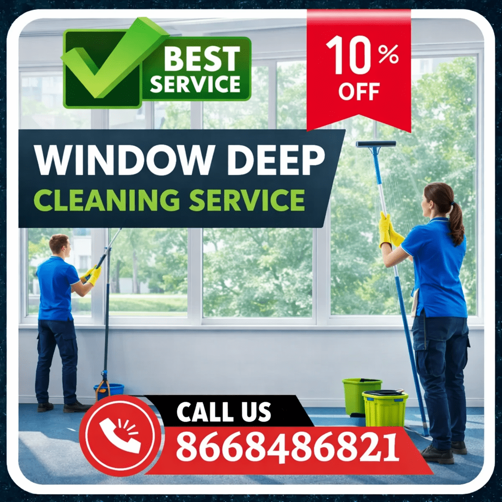 Windows Deep Cleaning Service in Mumbai