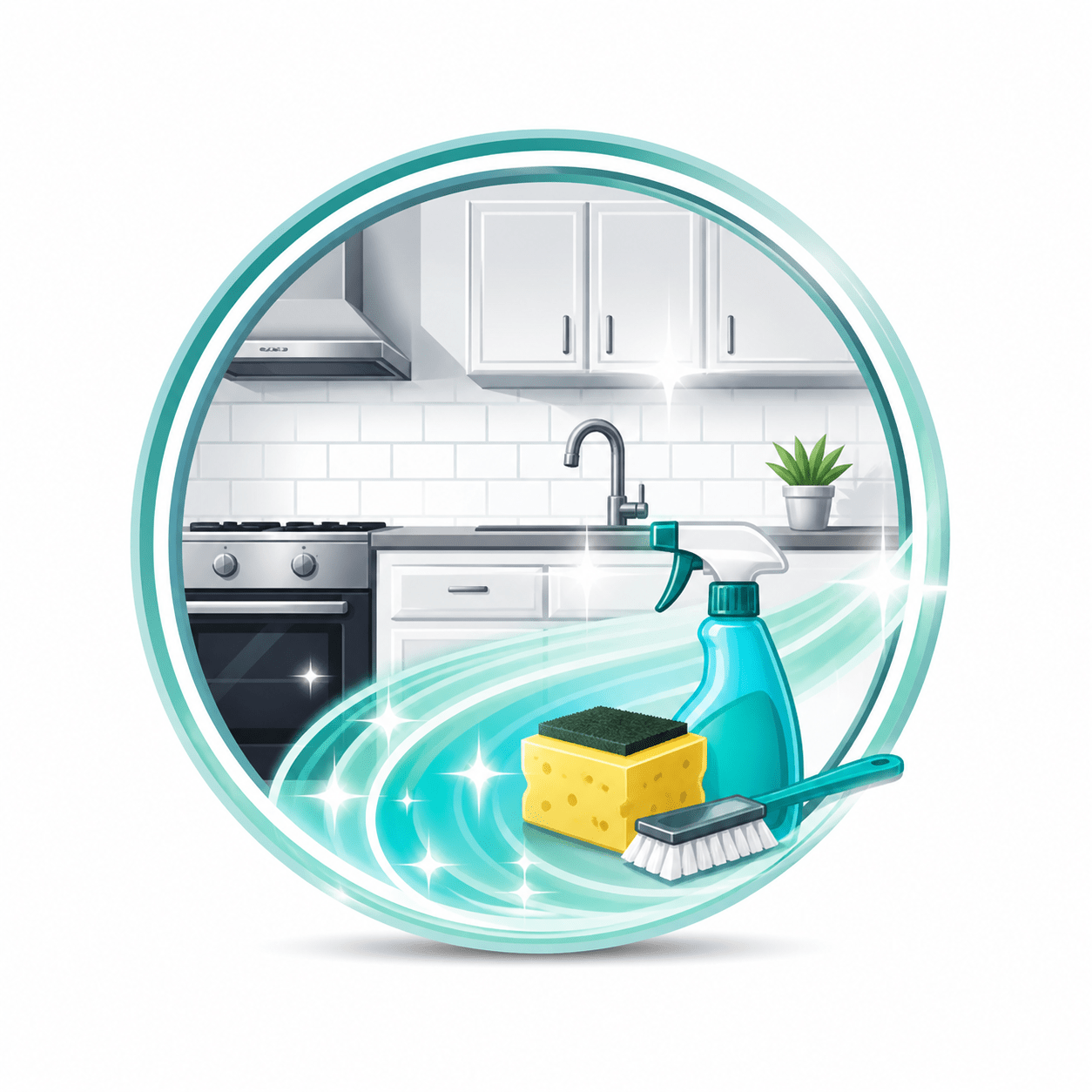 Kitchen deep Cleaning